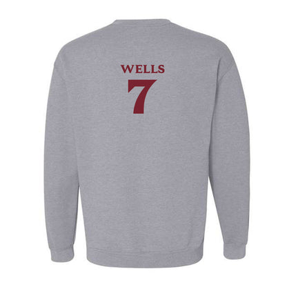 Elon - NCAA Softball : Meredith Wells - Classic Fashion Shersey Crewneck Sweatshirt-1