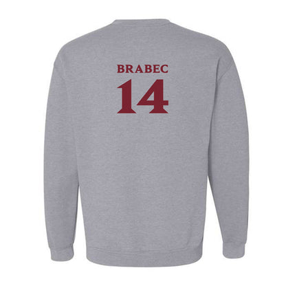 Elon - NCAA Men's Basketball : Alex Brabec - Classic Fashion Shersey Crewneck Sweatshirt-1
