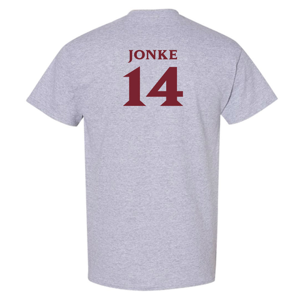 Elon - NCAA Men's Soccer : Weston Jonke - Classic Fashion Shersey T-Shirt-1