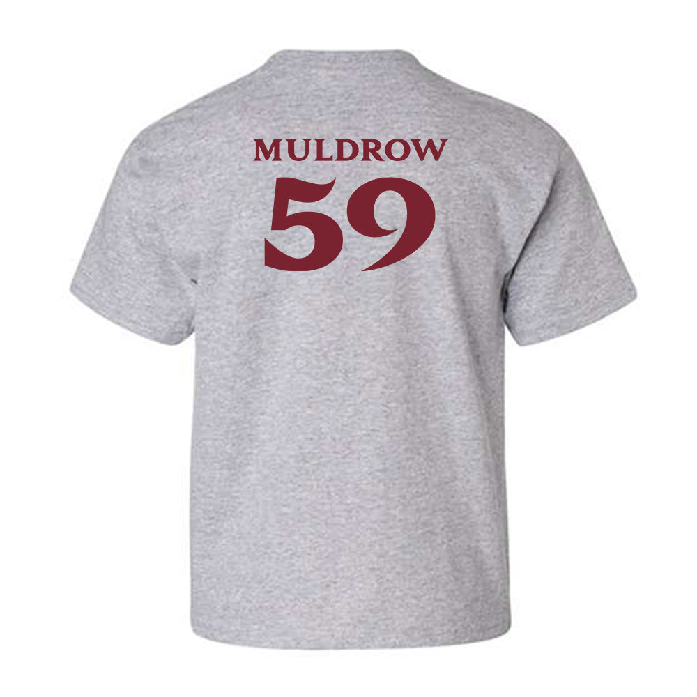 Elon - NCAA Football : Michael Muldrow - Classic Fashion Shersey Youth T-Shirt-1