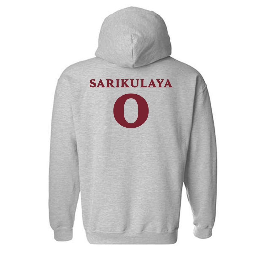 Elon - NCAA Women's Tennis : Helen Sarikulaya - Classic Fashion Shersey Hooded Sweatshirt-1