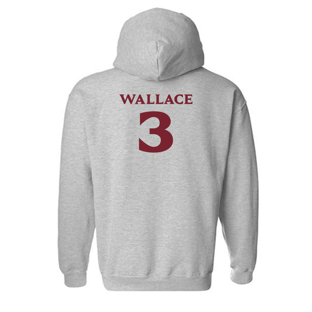 Elon - NCAA Women's Volleyball : Dani Wallace - Classic Fashion Shersey Hooded Sweatshirt-1