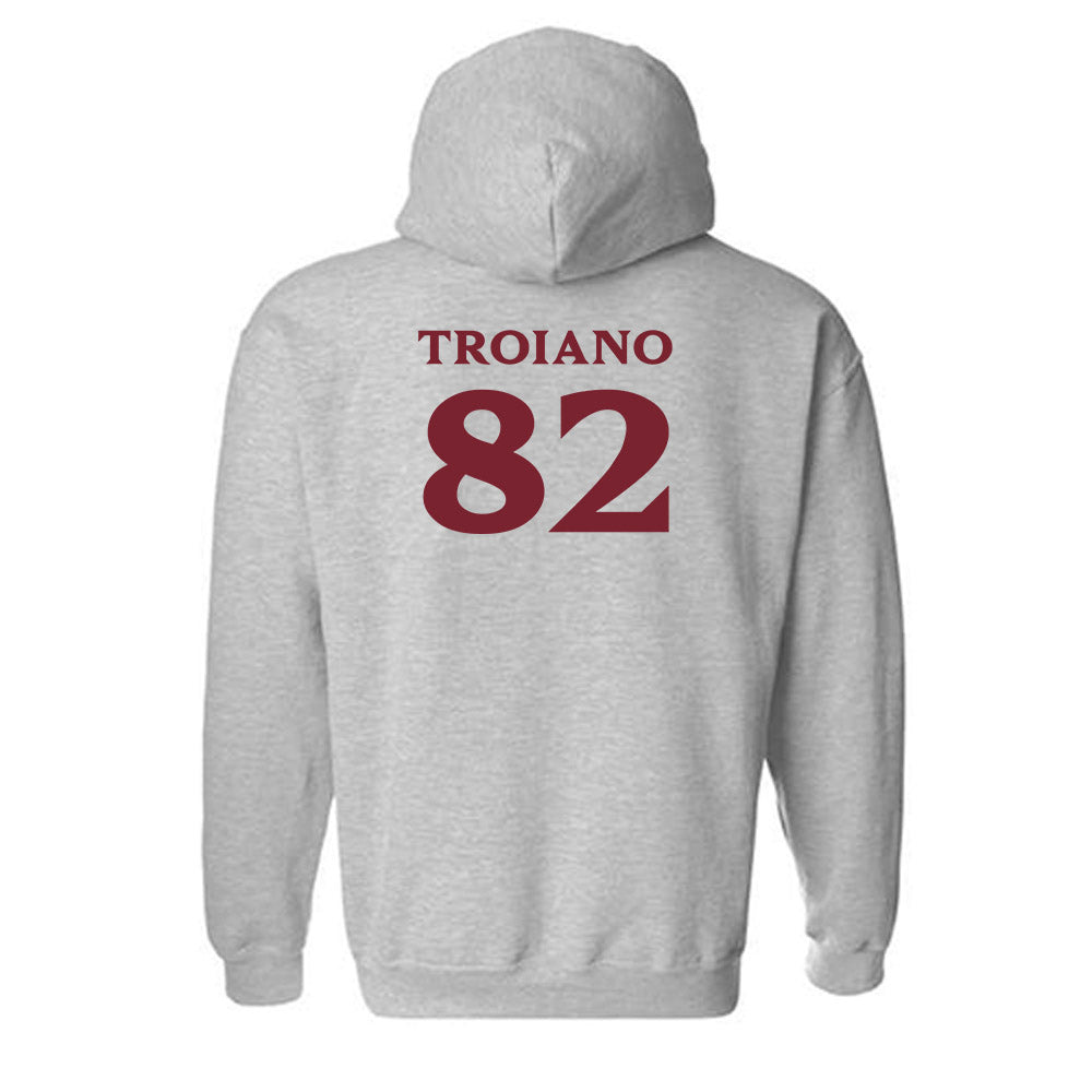 Elon - NCAA Football : Max Troiano - Classic Fashion Shersey Hooded Sweatshirt-1