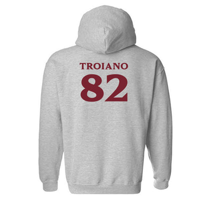 Elon - NCAA Football : Max Troiano - Classic Fashion Shersey Hooded Sweatshirt-1