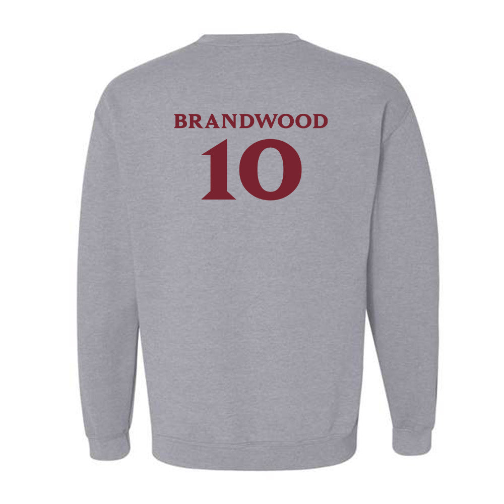 Elon - NCAA Football : Gavin Brandwood - Classic Fashion Shersey Crewneck Sweatshirt-1