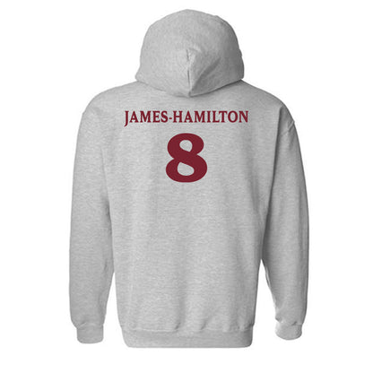 Elon - NCAA Football : Darren James-Hamilton - Classic Fashion Shersey Hooded Sweatshirt-1