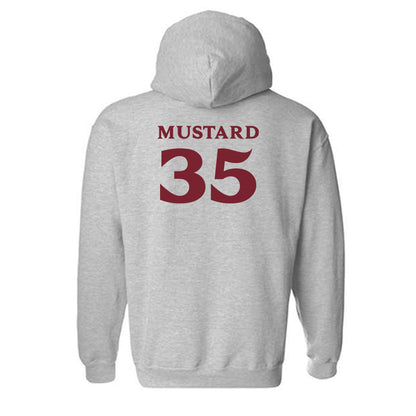 Elon - NCAA Baseball : Cade Mustard - Classic Fashion Shersey Hooded Sweatshirt