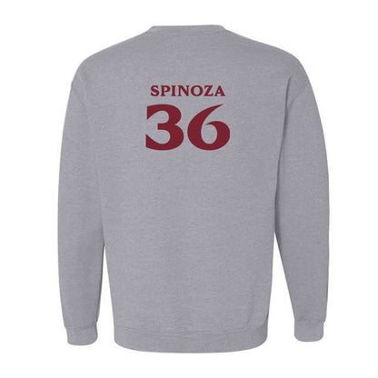 Elon - NCAA Baseball : Itai Spinoza - Classic Fashion Shersey Crewneck Sweatshirt-1