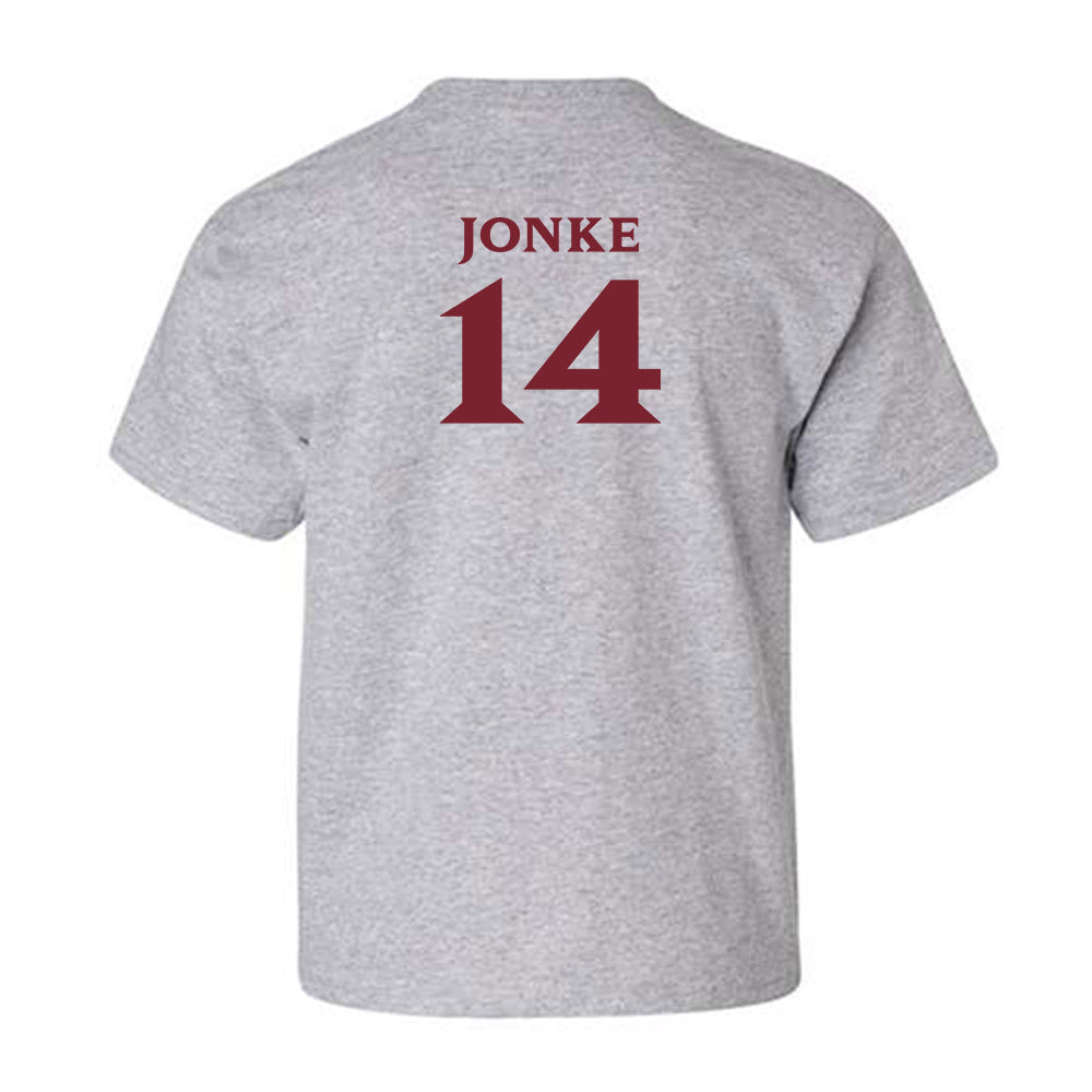 Elon - NCAA Men's Soccer : Weston Jonke - Classic Fashion Shersey Youth T-Shirt-1