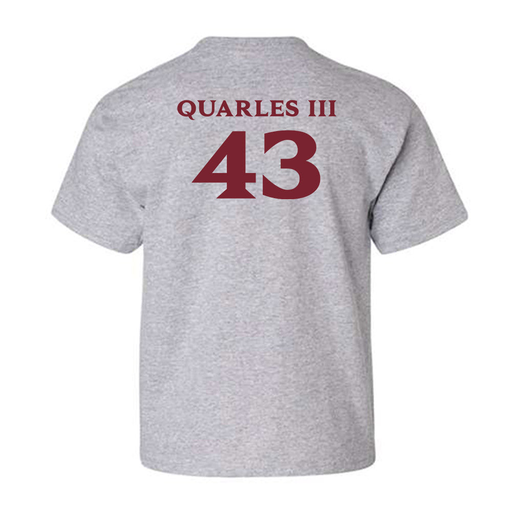 Elon - NCAA Football : Douglas Quarles III - Classic Fashion Shersey Youth T-Shirt-1
