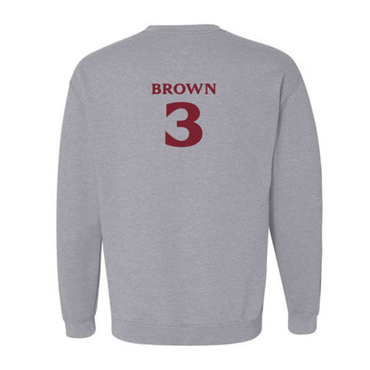 Elon - NCAA Football : Kahmari Brown - Classic Fashion Shersey Crewneck Sweatshirt-1