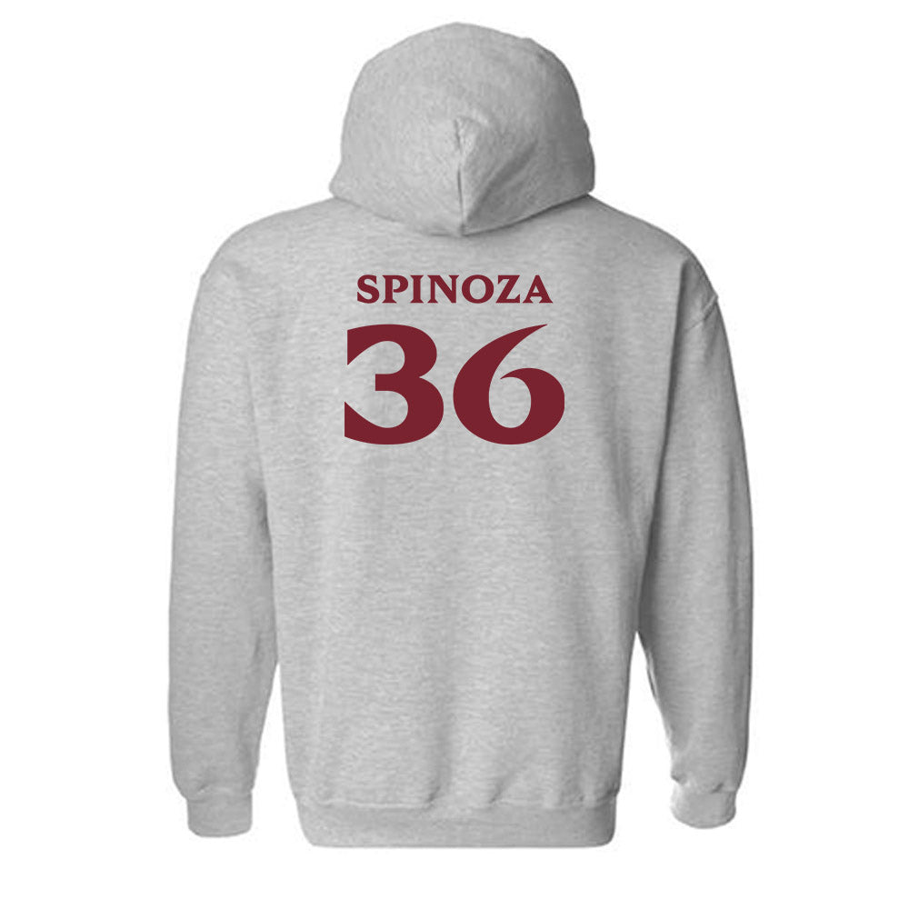 Elon - NCAA Baseball : Itai Spinoza - Classic Fashion Shersey Hooded Sweatshirt-1