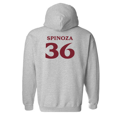 Elon - NCAA Baseball : Itai Spinoza - Classic Fashion Shersey Hooded Sweatshirt-1