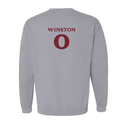 Elon - NCAA Football : Zimere Winston - Classic Fashion Shersey Crewneck Sweatshirt