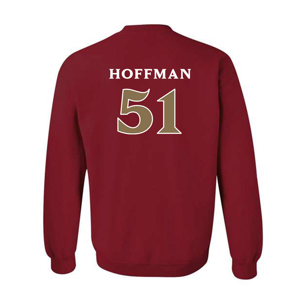 Elon - NCAA Football : Trey Hoffman - Classic Fashion Shersey Crewneck Sweatshirt