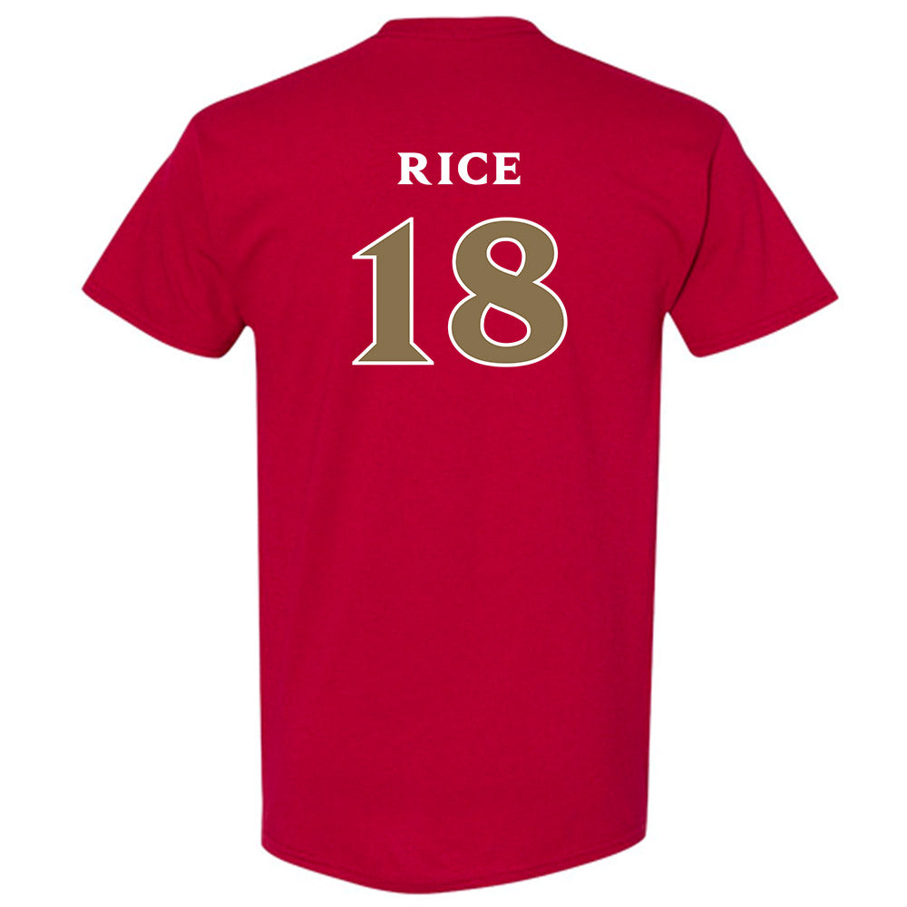 Elon - NCAA Women's Volleyball : April Rice - Classic Fashion Shersey T-Shirt-1