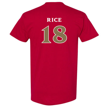 Elon - NCAA Women's Volleyball : April Rice - Classic Fashion Shersey T-Shirt-1