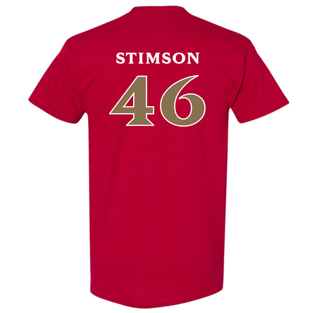 Elon - NCAA Football : Carter Stimson - Classic Fashion Shersey T-Shirt-1