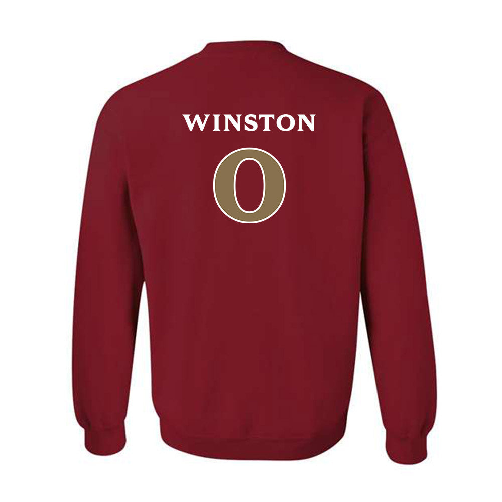 Elon - NCAA Football : Zimere Winston - Classic Fashion Shersey Crewneck Sweatshirt