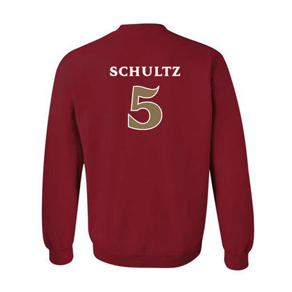 Elon - NCAA Women's Volleyball : Allie Schultz - Classic Fashion Shersey Crewneck Sweatshirt-1