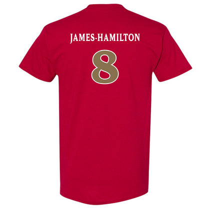 Elon - NCAA Football : Darren James-Hamilton - Classic Fashion Shersey T-Shirt-1