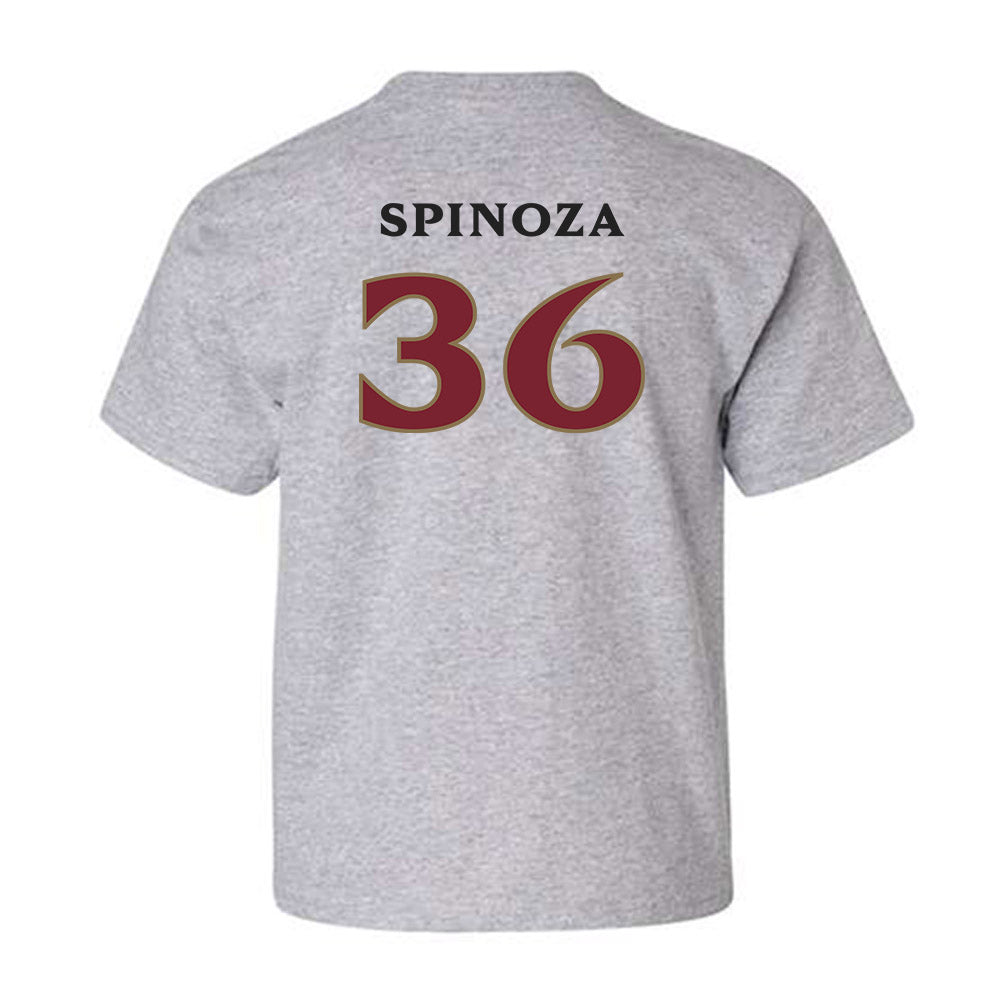 Elon - NCAA Baseball : Itai Spinoza - Classic Fashion Shersey Youth T-Shirt-1