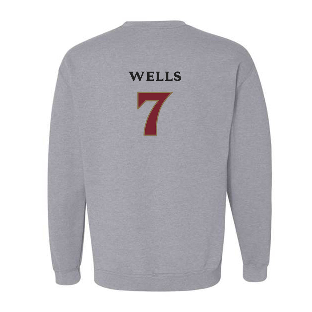 Elon - NCAA Softball : Meredith Wells - Classic Fashion Shersey Crewneck Sweatshirt-1