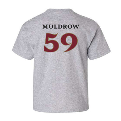 Elon - NCAA Football : Michael Muldrow - Classic Fashion Shersey Youth T-Shirt-1