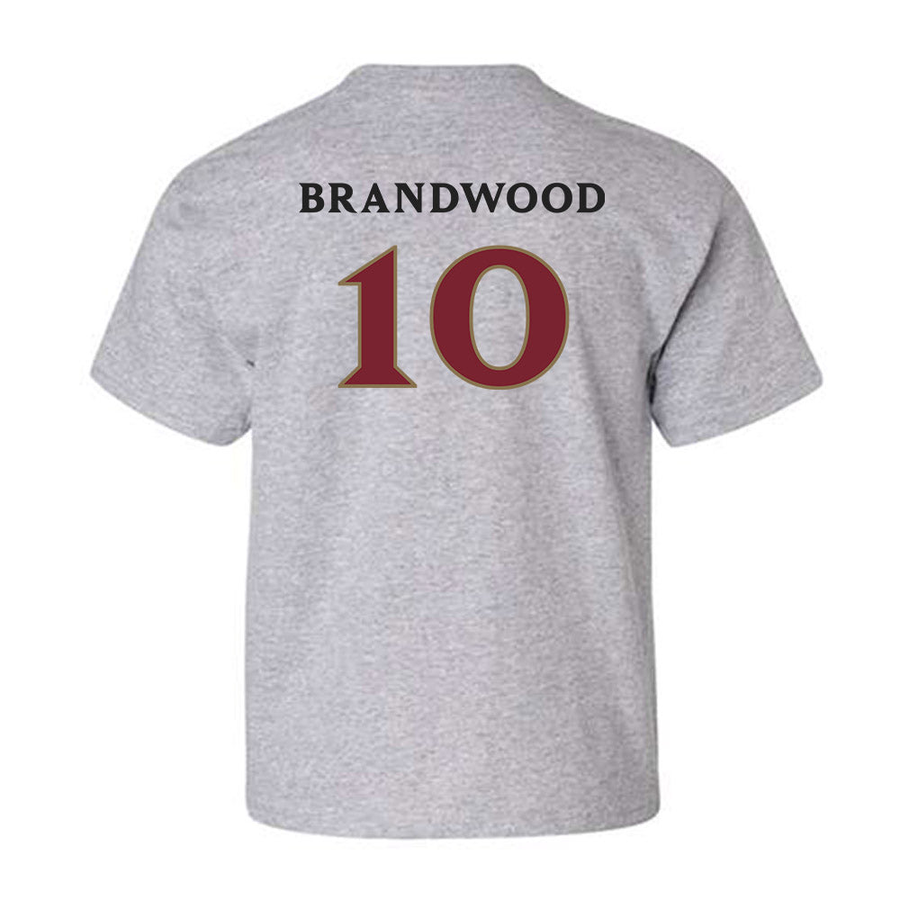 Elon - NCAA Football : Gavin Brandwood - Classic Fashion Shersey Youth T-Shirt-1