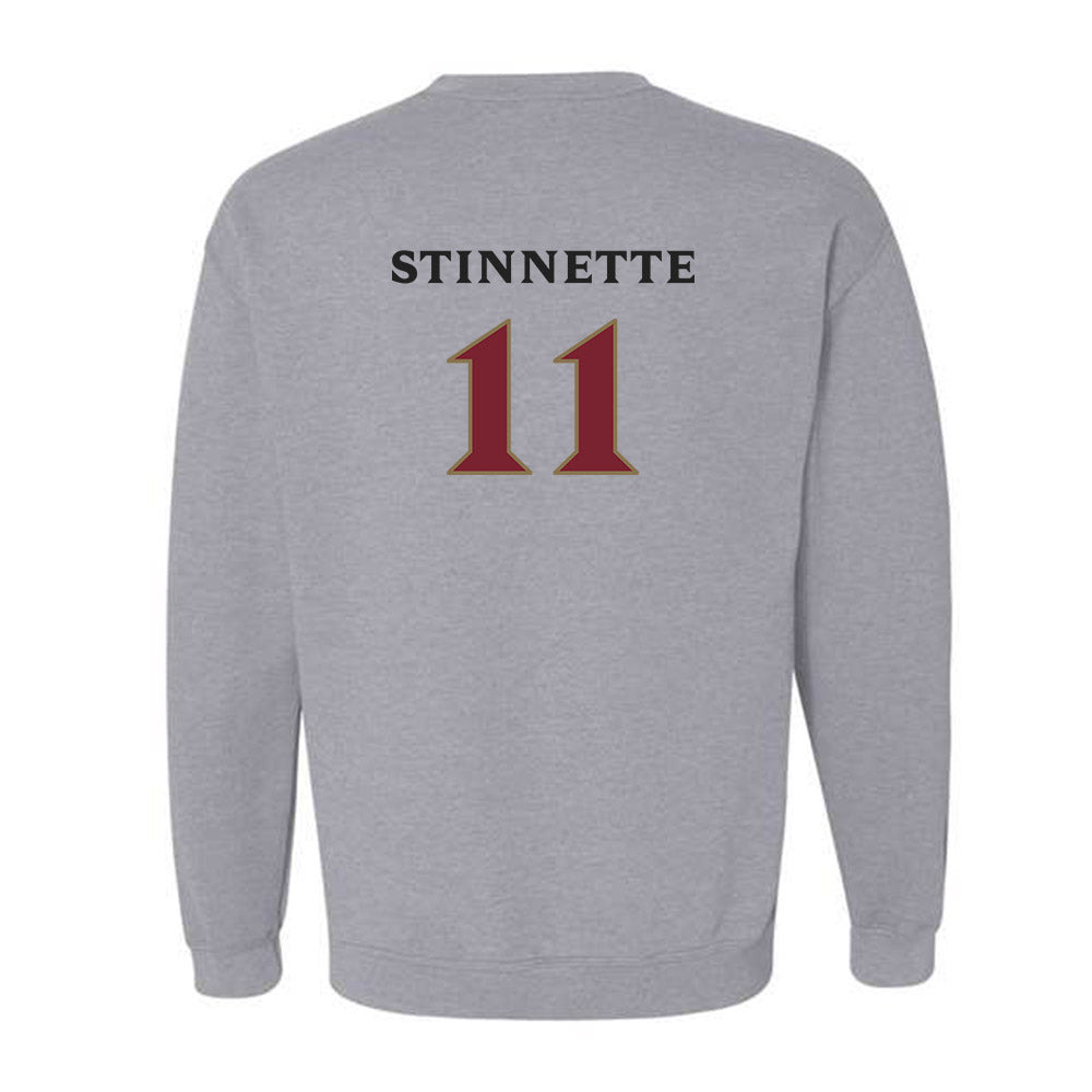 Elon - NCAA Football : Shannon Stinnette - Classic Fashion Shersey Crewneck Sweatshirt-1