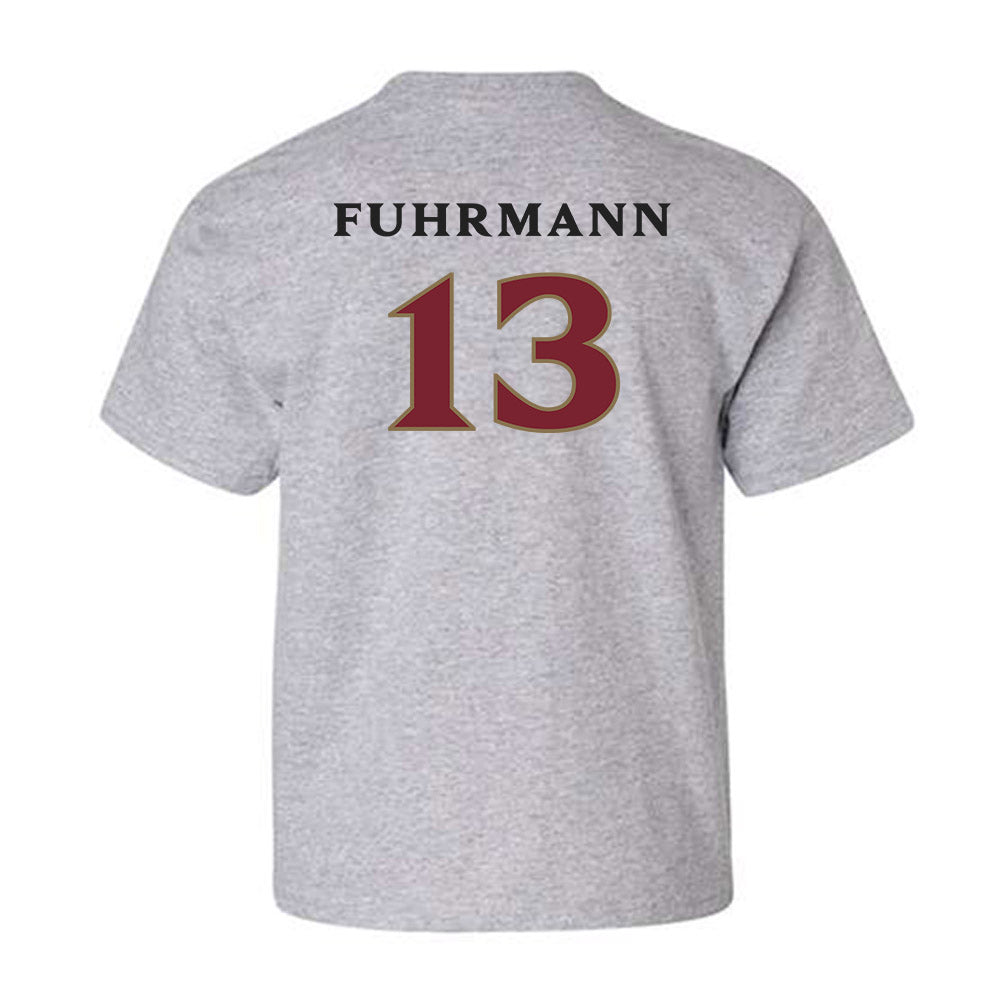 Elon - NCAA Football : Isaiah Fuhrmann - Classic Fashion Shersey Youth T-Shirt-1