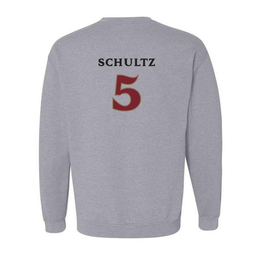 Elon - NCAA Women's Volleyball : Allie Schultz - Classic Fashion Shersey Crewneck Sweatshirt-1