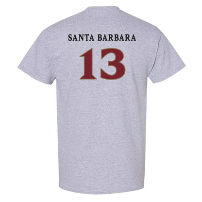 Elon - NCAA Women's Lacrosse : Mj Santa Barbara - Classic Fashion Shersey T-Shirt-1