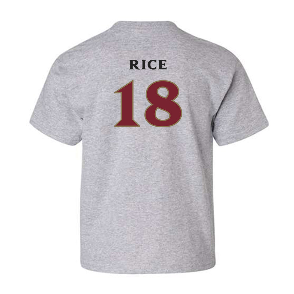 Elon - NCAA Women's Volleyball : April Rice - Classic Fashion Shersey Youth T-Shirt-1