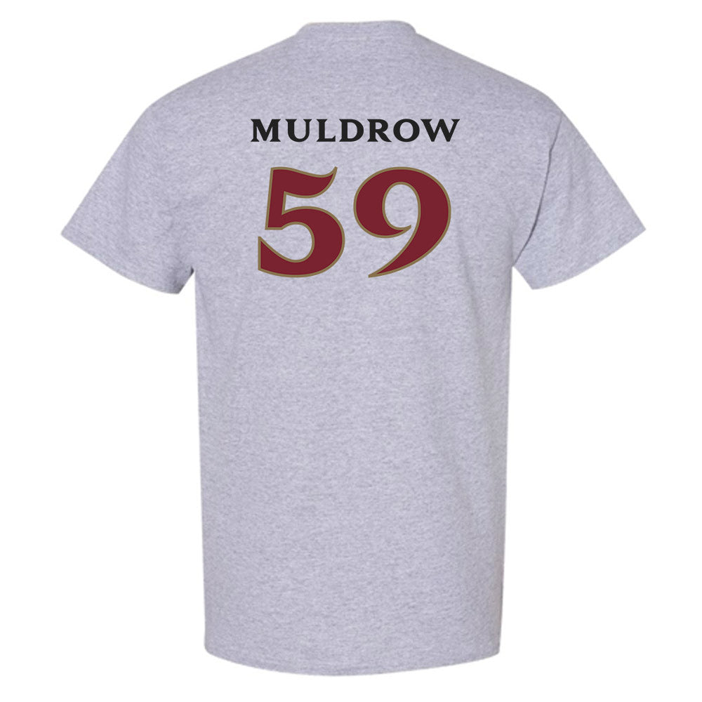 Elon - NCAA Football : Michael Muldrow - Classic Fashion Shersey T-Shirt-1