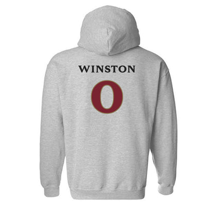 Elon - NCAA Football : Zimere Winston - Classic Fashion Shersey Hooded Sweatshirt