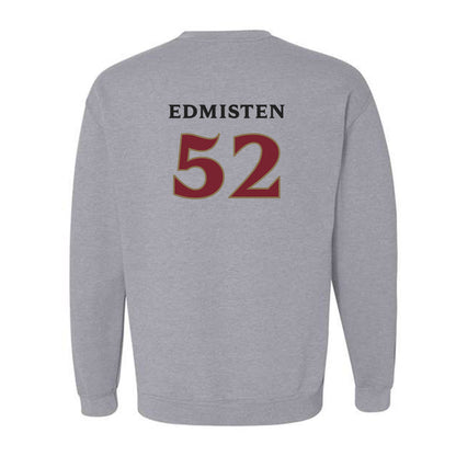 Elon - NCAA Football : Luke Edmisten - Classic Fashion Shersey Crewneck Sweatshirt-1
