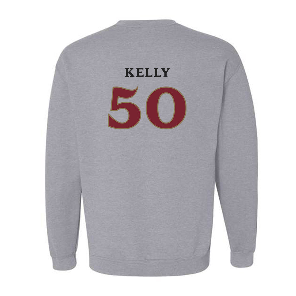Elon - NCAA Football : Nhycer Kelly - Classic Fashion Shersey Crewneck Sweatshirt-1