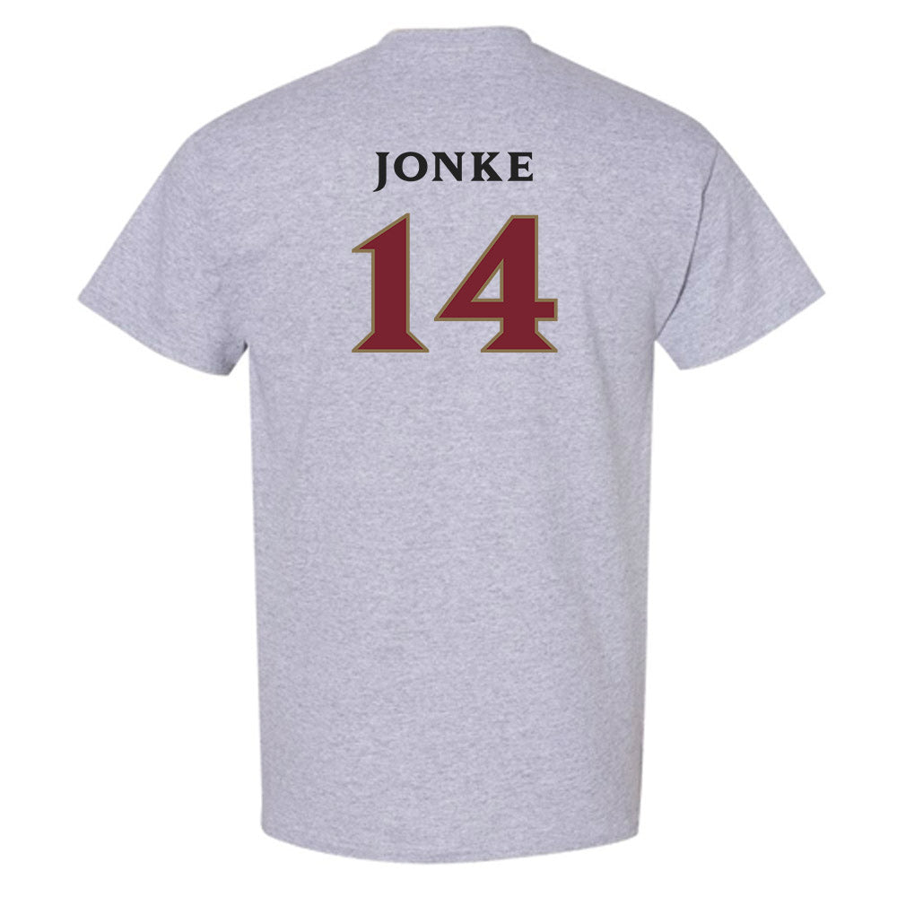 Elon - NCAA Men's Soccer : Weston Jonke - Classic Fashion Shersey T-Shirt-1