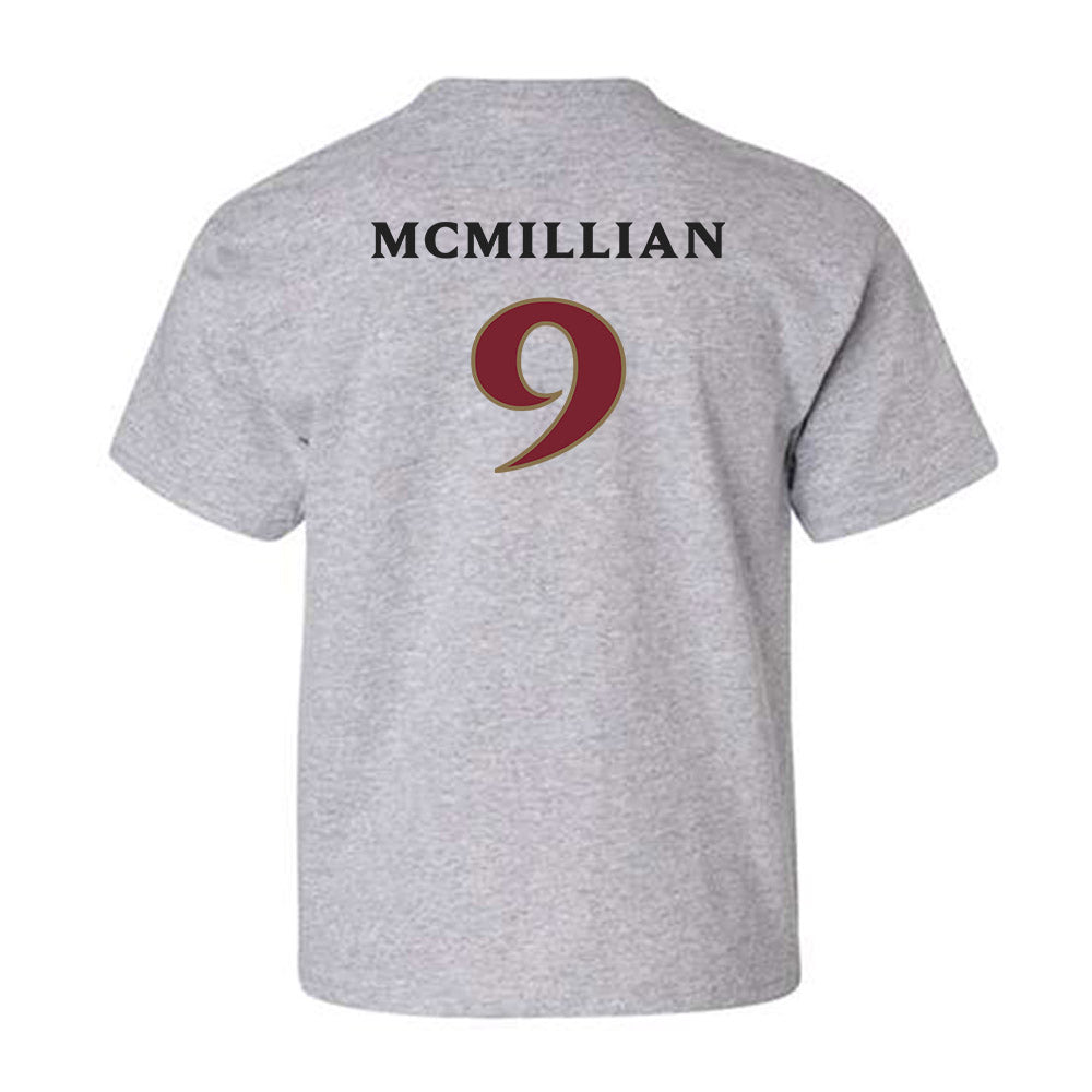 Elon - NCAA Football : Kenaz McMillian - Classic Fashion Shersey Youth T-Shirt-1