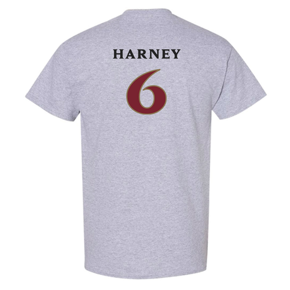 Elon - NCAA Football : Tyquan Harney - Classic Fashion Shersey T-Shirt-1