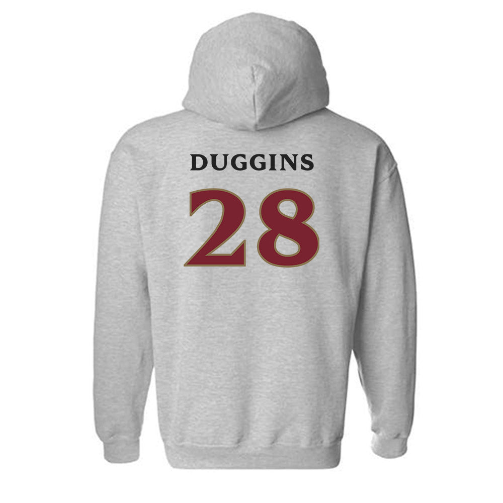 Elon - NCAA Softball : Isley Duggins - Classic Fashion Shersey Hooded Sweatshirt-1