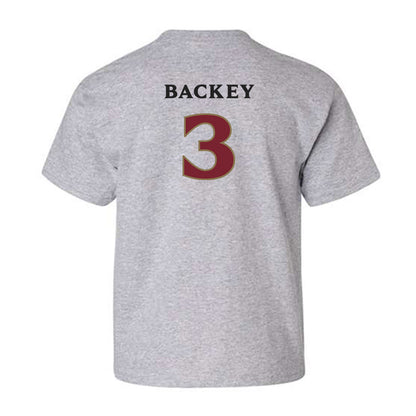 Elon - NCAA Football : Landyn Backey - Classic Fashion Shersey Youth T-Shirt-1
