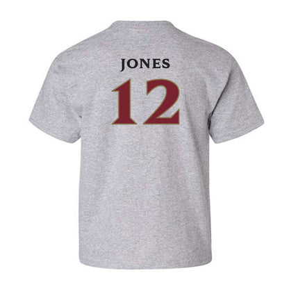 Elon - NCAA Football : Eric Jones - Classic Fashion Shersey Youth T-Shirt-1