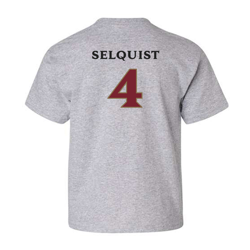 Elon - NCAA Women's Lacrosse : Kiley Selquist - Classic Fashion Shersey Youth T-Shirt-1