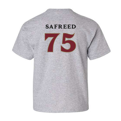 Elon - NCAA Football : Evan Safreed Safreed - Classic Fashion Shersey Youth T-Shirt-1