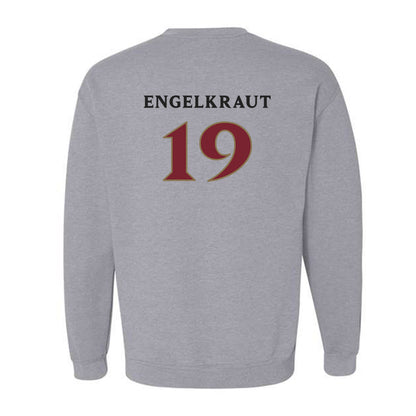 Elon - NCAA Women's Lacrosse : Maddie Engelkraut - Classic Fashion Shersey Crewneck Sweatshirt-1