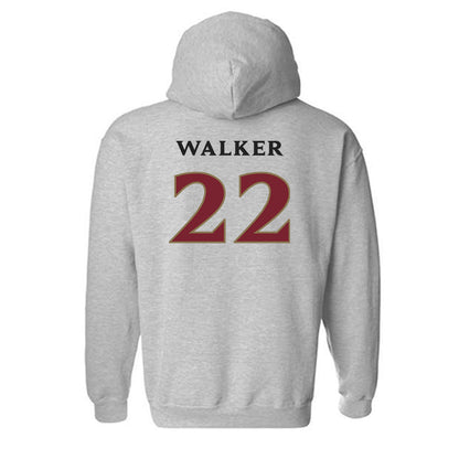 Elon - NCAA Women's Basketball : Tyana Walker - Classic Fashion Shersey Hooded Sweatshirt-1