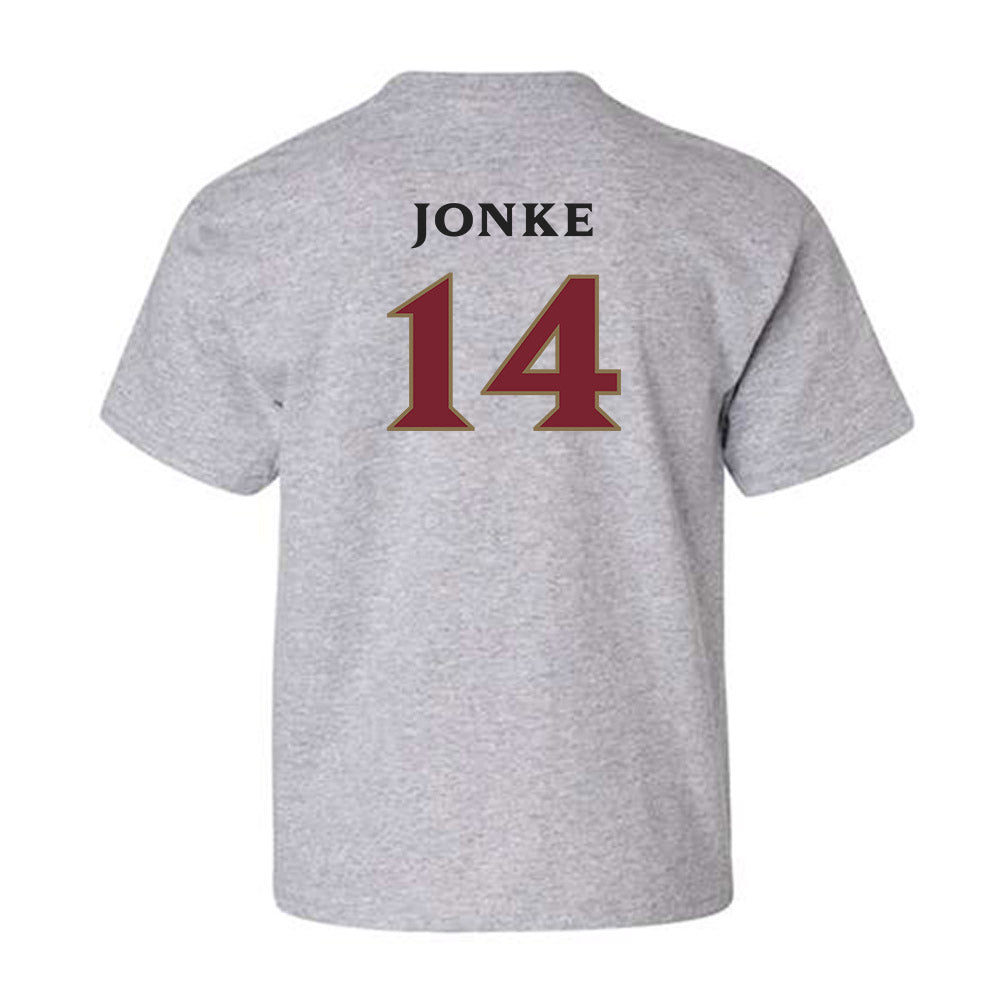 Elon - NCAA Men's Soccer : Weston Jonke - Classic Fashion Shersey Youth T-Shirt-1
