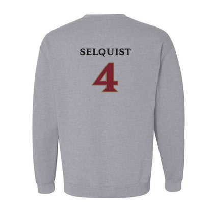 Elon - NCAA Women's Lacrosse : Kiley Selquist - Classic Fashion Shersey Crewneck Sweatshirt-1